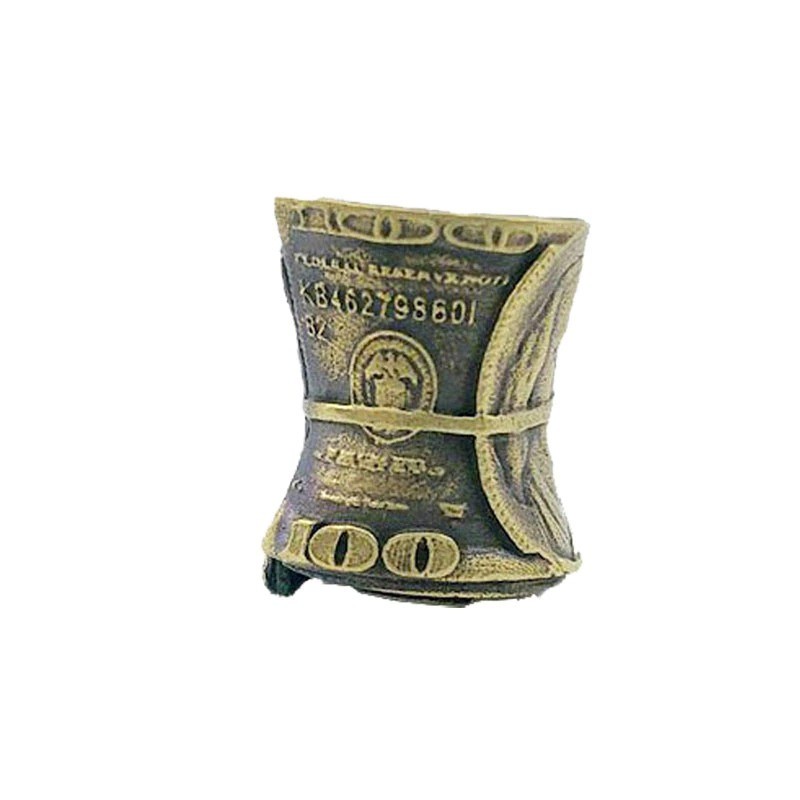 Knife Lanyards Beads brass paracord rope pendant DIY EDC Tool For Spyderco SAK