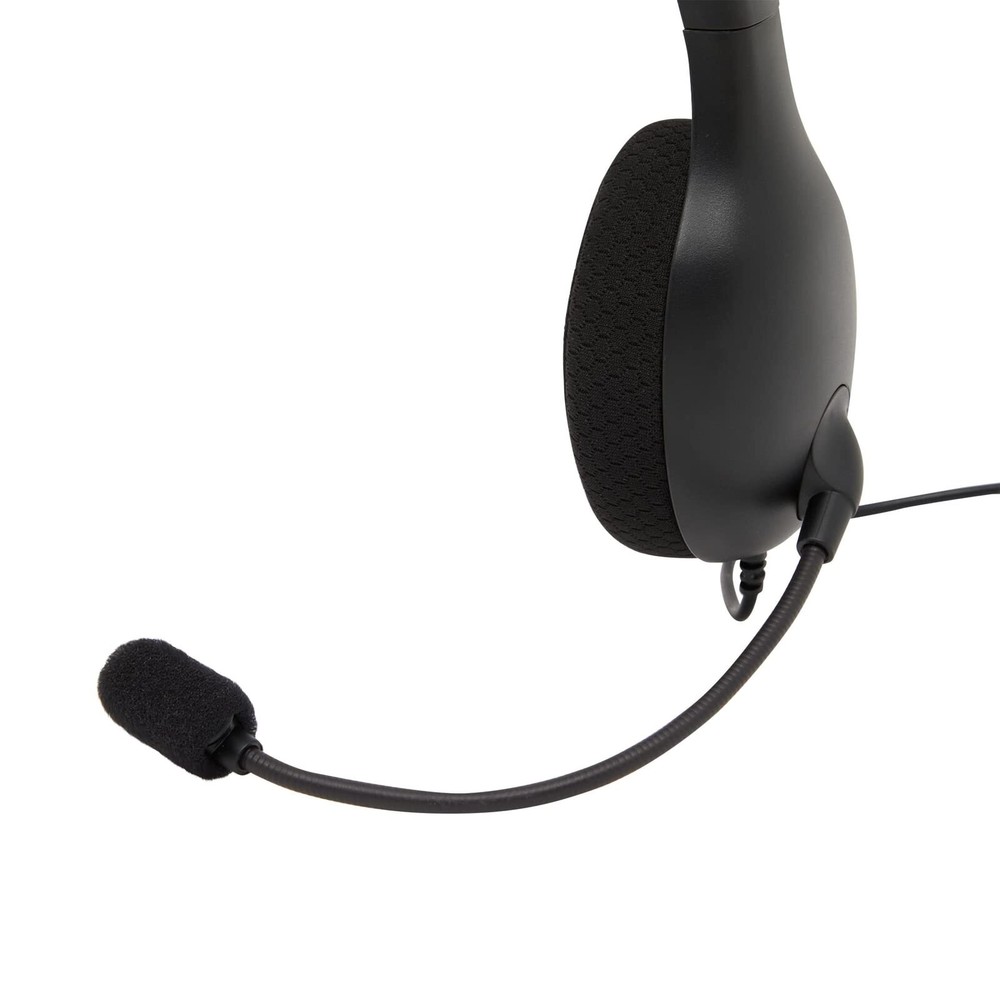 24 Pack Mini Foam Windscreen for Headset Microphone Black