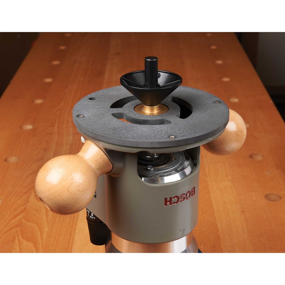 WOODRIVER Router Baseplate for Bosch 1617 Fixed Base