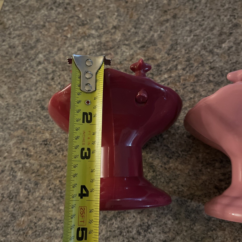 3 Vintage Plastic Soap Holders