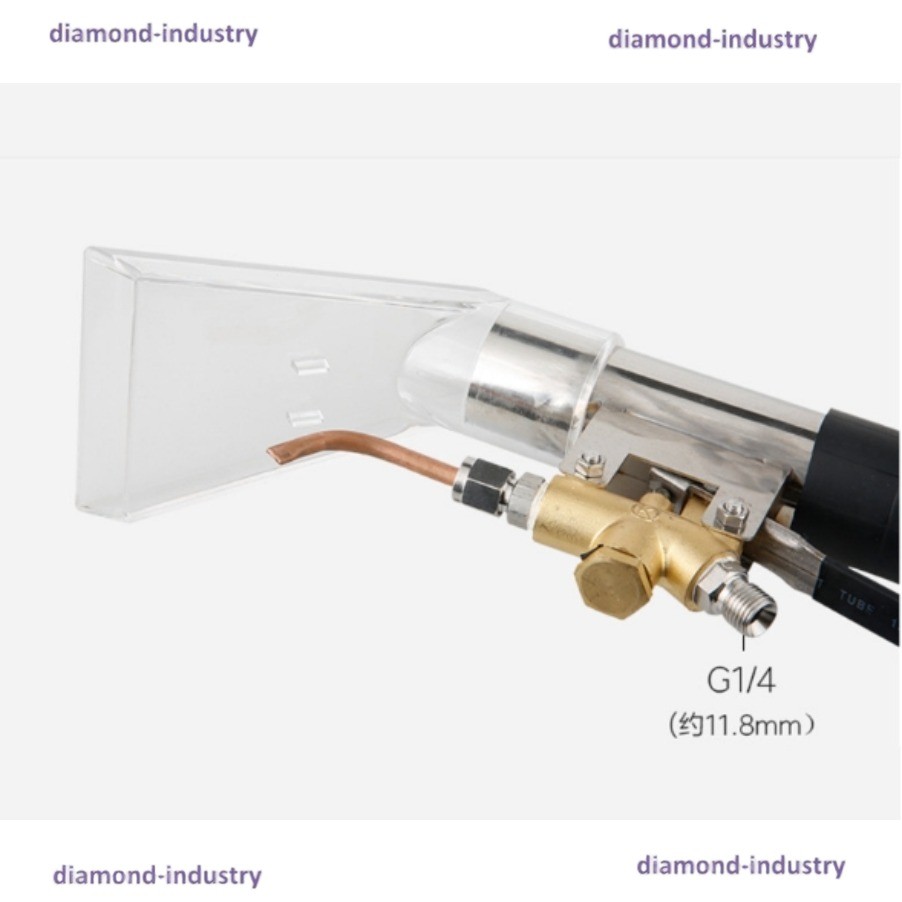 Automobile interior dusting steam manual tool