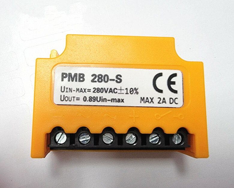PMB 280-S Full Wave Motor Rectifier Uin-max=280VAC±10% Out=0.89 MAX 2A