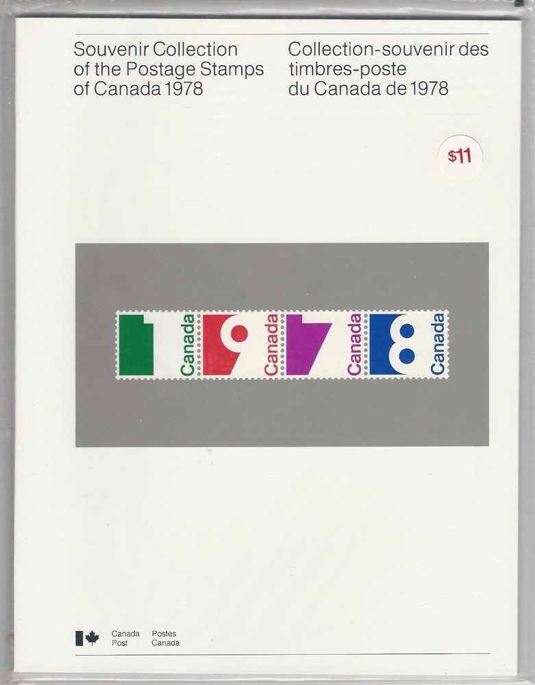 Canada Mint Collection, Airplanes, Singles, Blocks, 1978 Year Set