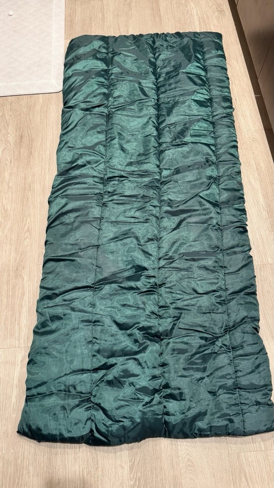 Sierra Trails Rectangular Sleeping Bag Green Gray 1-Person