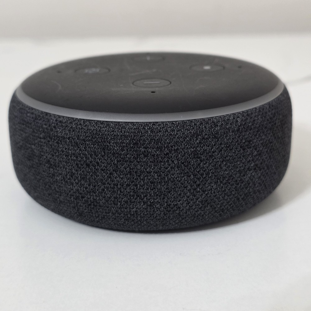 Amazon C78MP8 Black Echo Dot 3rd Gen Smart Speaker Alexa No Power Supply