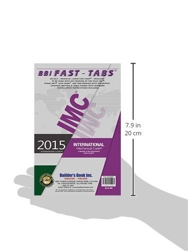 2015 International Mechanical Code Fast-Tabs Pamphlet – August 18, 2014