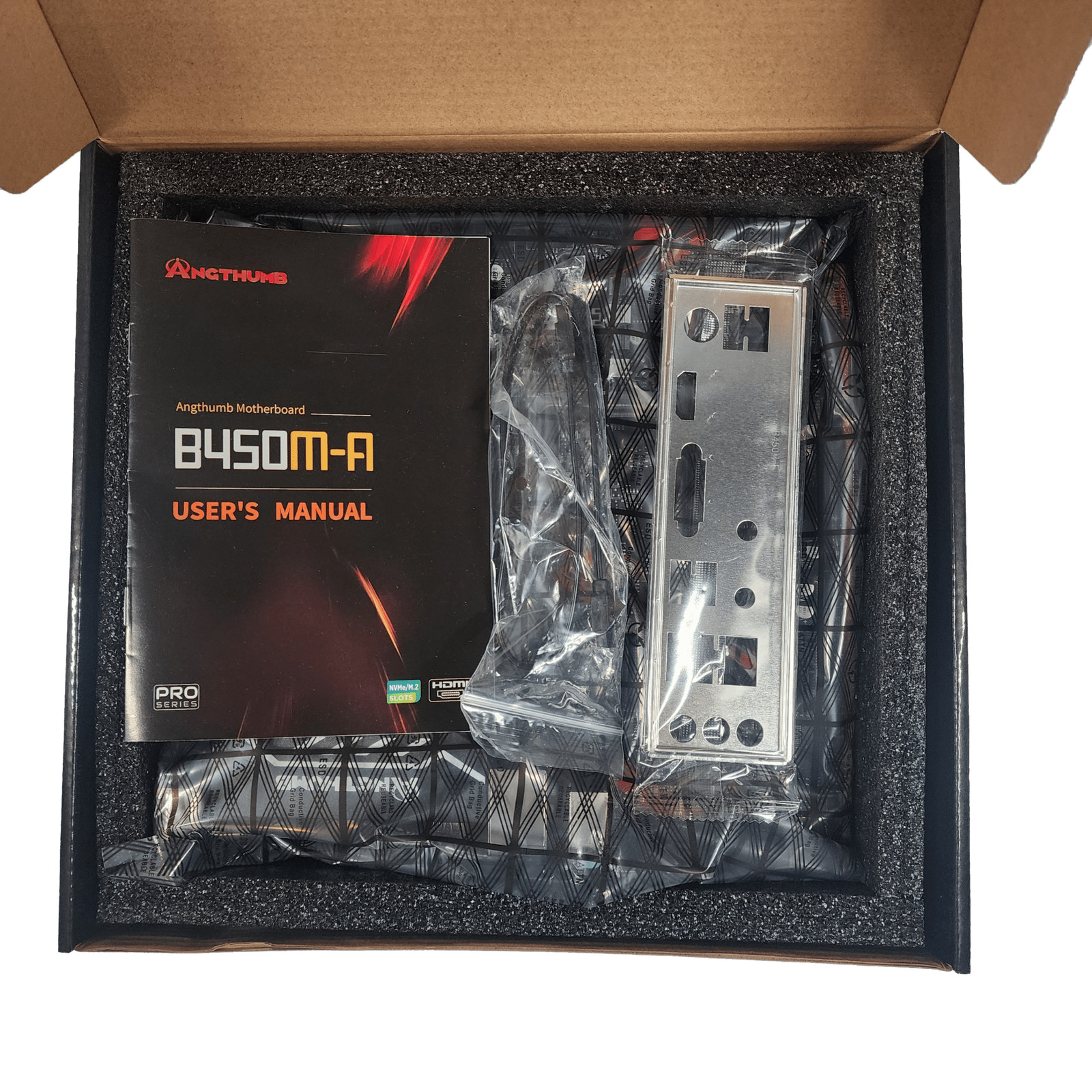 (AMD) GryphiX B450M-A AMD AM4 Socket Motherboard AM4+ M-ATX Micro ATX DDR4