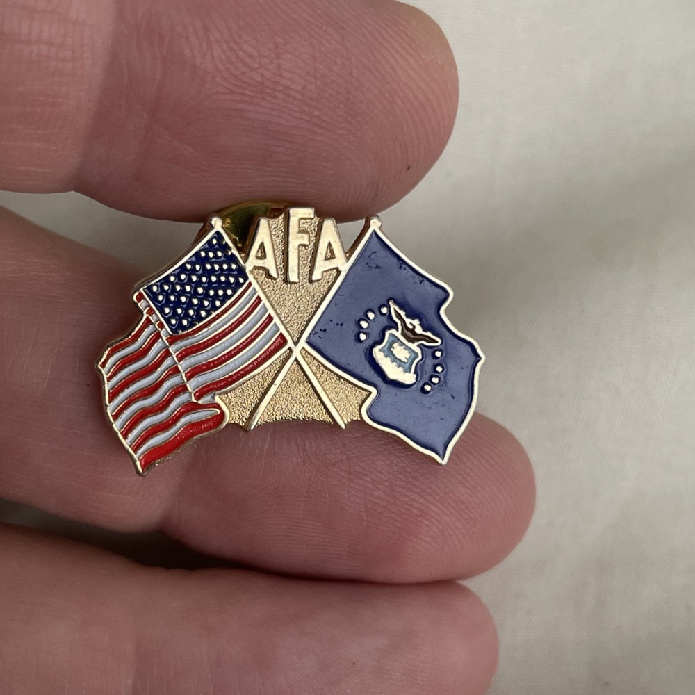AFA Air Force Association Flag Lapel Pin