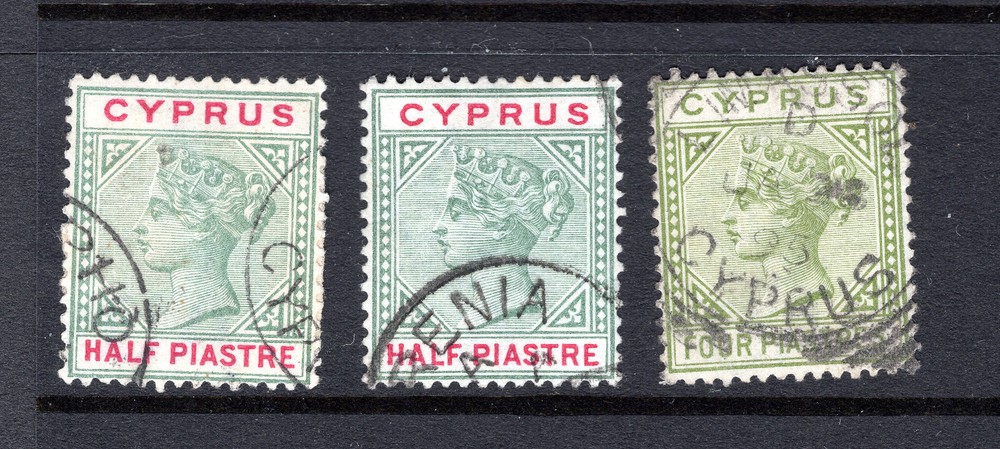 CYPRUS QV Stamp Lot J