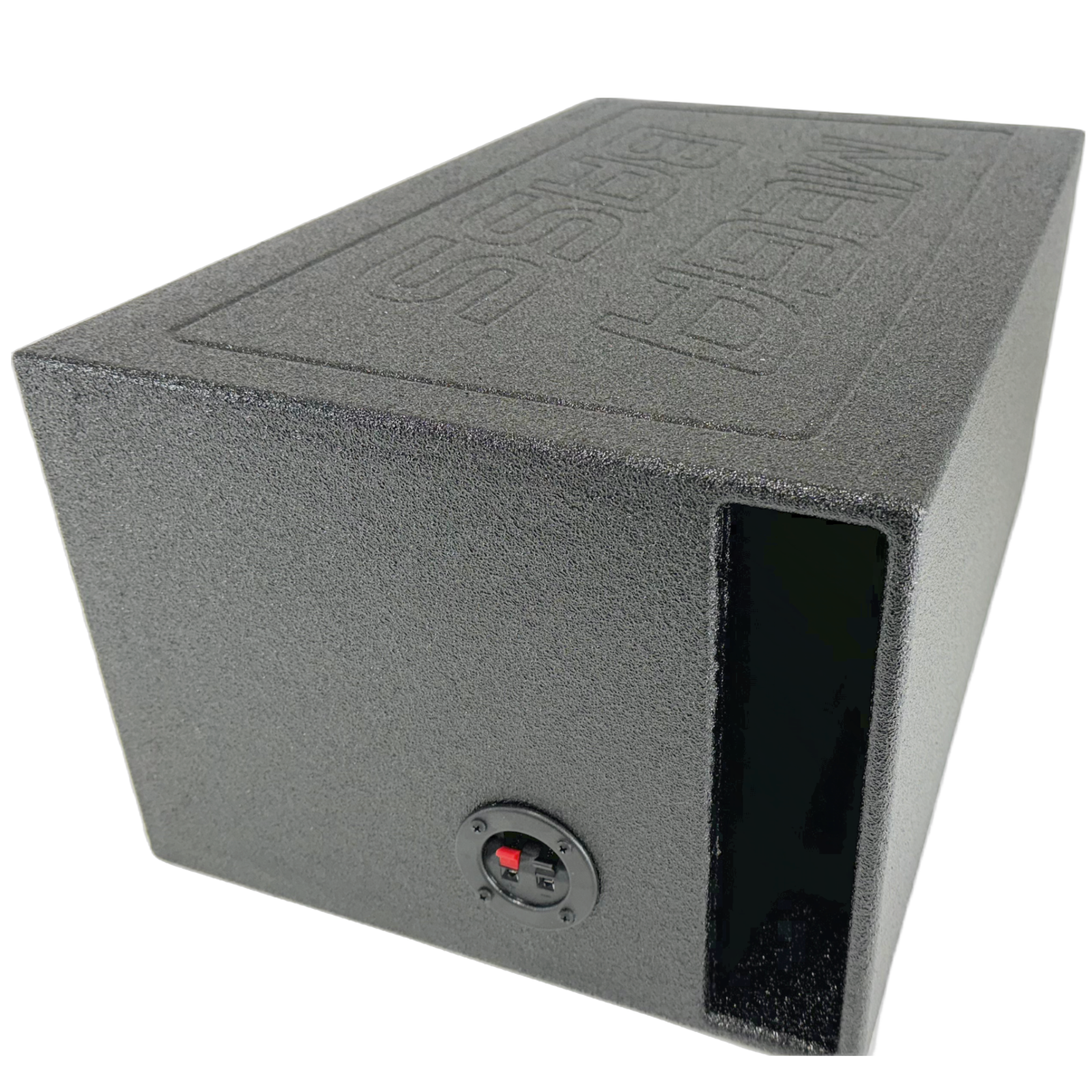 Single 10" Mega Bass Series Vented Subwoofer Box Ported