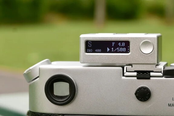 KEKS KM02 OLED light meter BLACK/CHROME