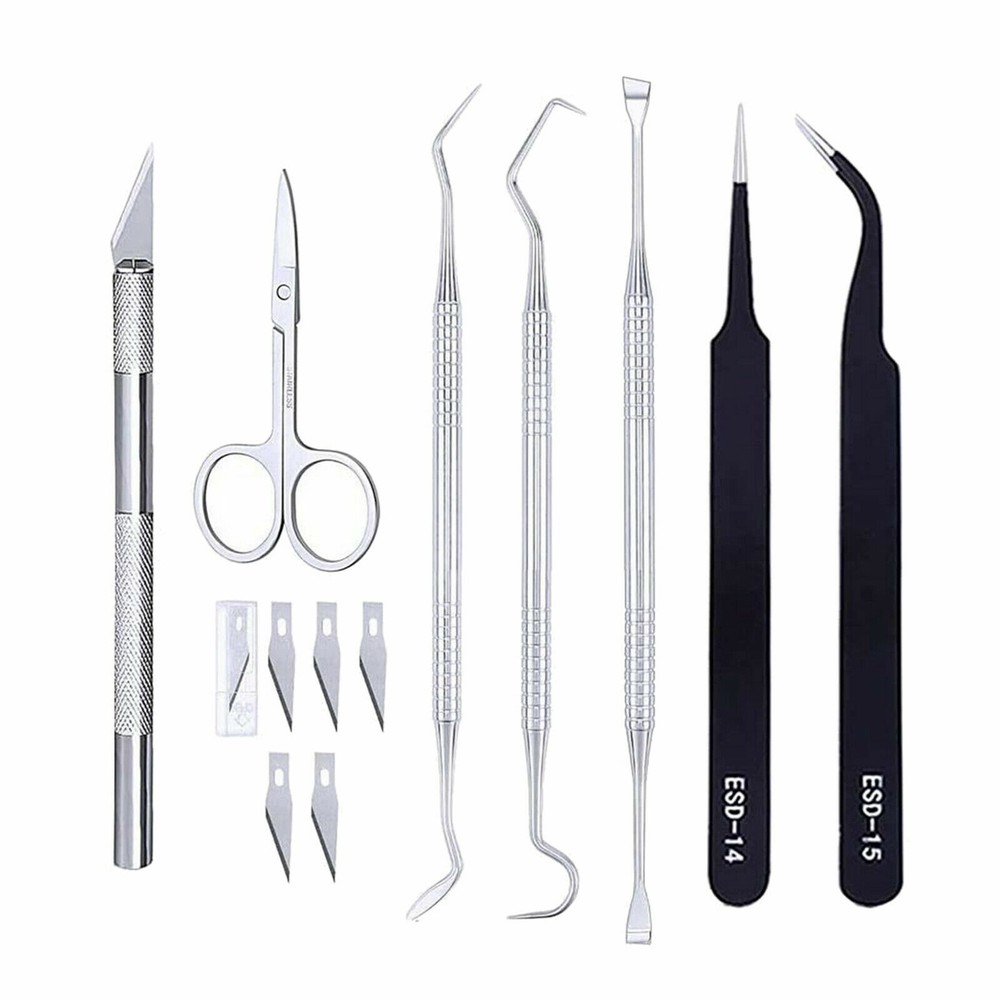 7pc Craft Weeding Tools for Vinyl Set Basic Vinyl Craft Paper Craft Tool Kit Bag