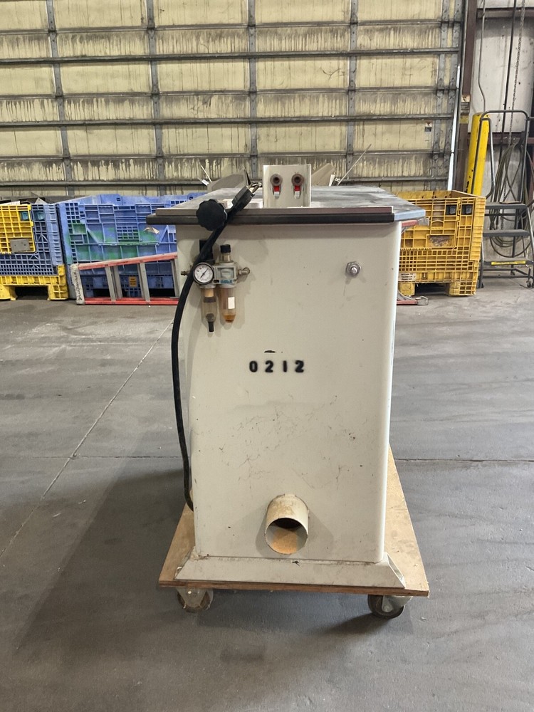 Unique Machine & Tool Double Spindle Pneumatic Pocket Hole Machine Model 73 #6BB