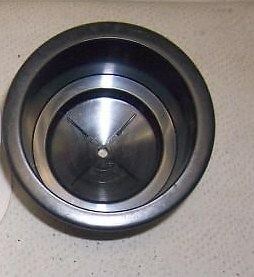 Black Recessed Cup Holder