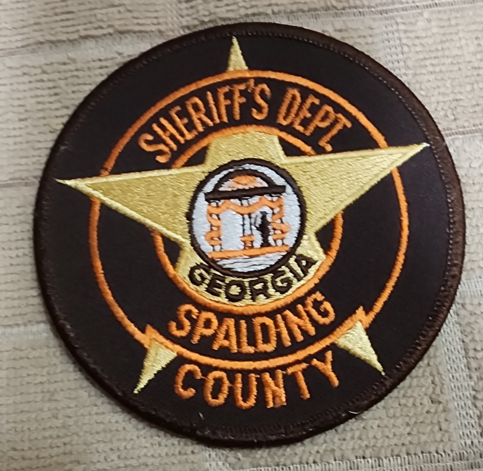 GA Spalding County Georgia Sheriff's Department Patch