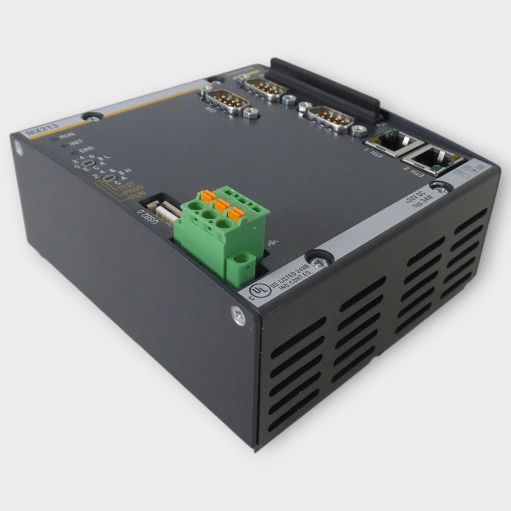 Bachmann MX213 - CPU I/O Controller PLC Processor Module 00031491-00 *Like New*
