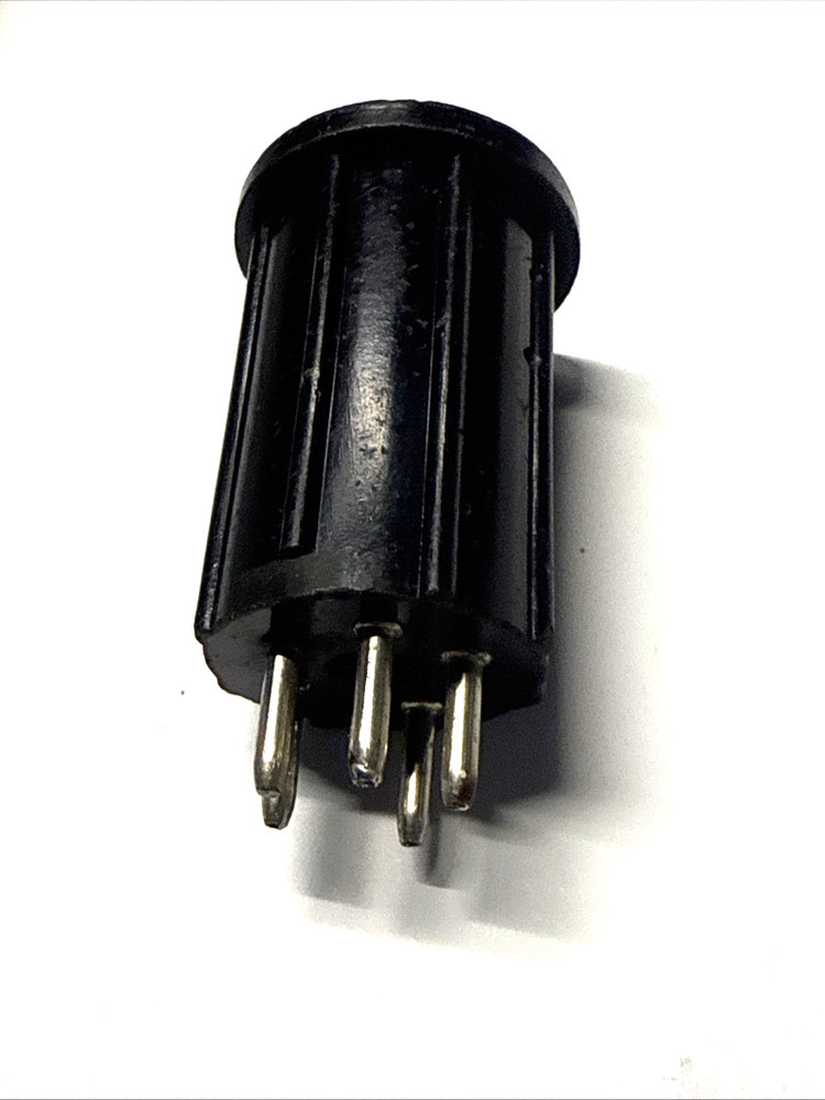 5 pin plug-in coil form USED BLACK