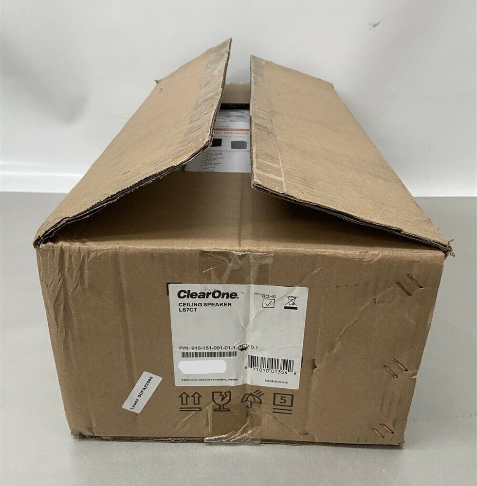 ClearOne Audio Conferencing Ceiling Mount Speaker LS7CT (Pair) 910-151-001-01-1