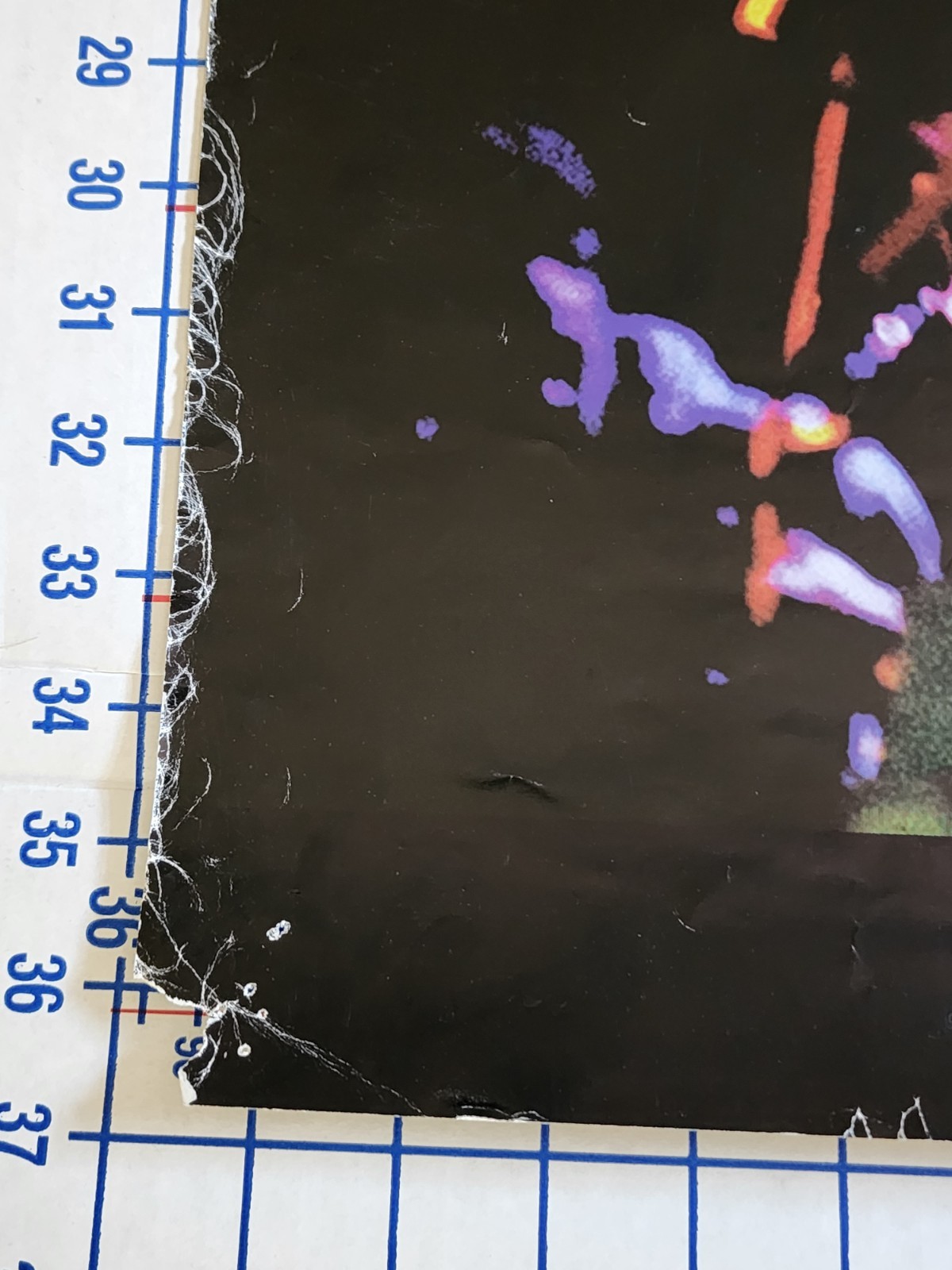 Poster 1998 Bob Marley Playing guitar on Stage Original Vintage