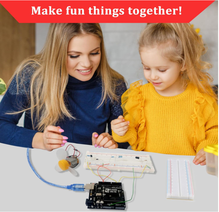 Breadboard, 6PCS Bread Board, Breadboard Kit Includes 2PCS 830 Point + 4PCS 400