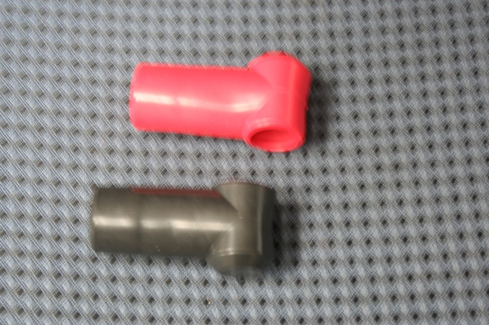 Battery Cable Boots 1pr A BLACK & 1 RED