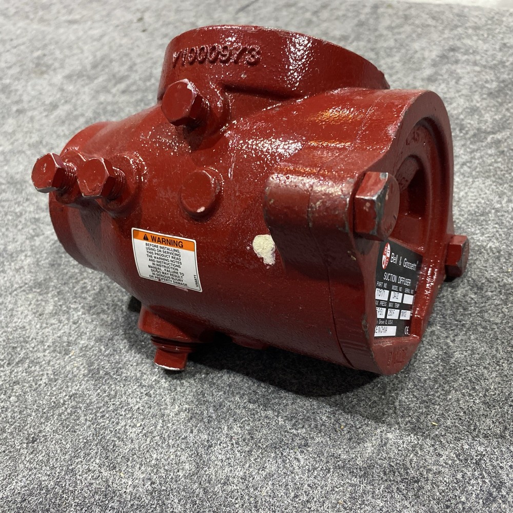 BELL & GOSSETT 115171 DA-3Z Suction Diffuser Plus 3" x 1.5" Threaded