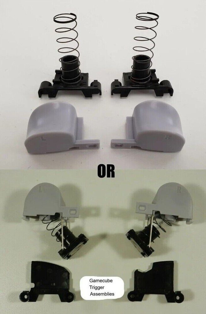 Set of OEM Replacement Part Nintendo GameCube Controller L/R Trigger Assemblies