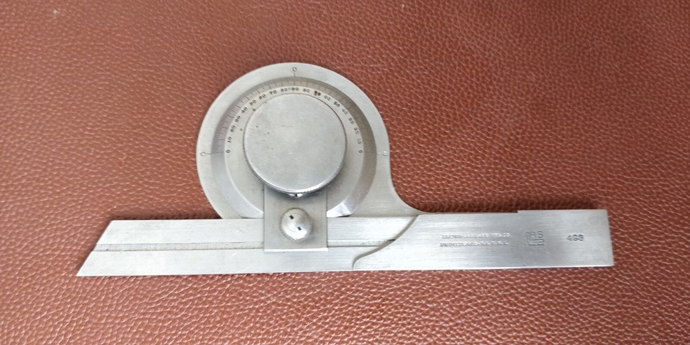 Brown & Sharpe 599-493-6 6" IMPROVED BEVEL PROTRACTOR,