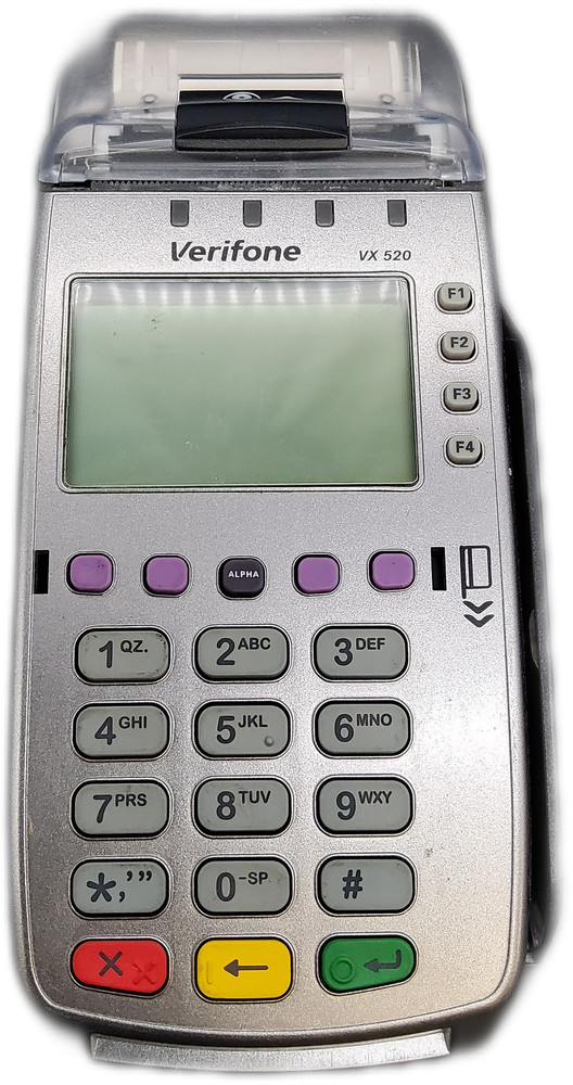 Verifone VX520 CTLS Wired Credit Card Terminal POS Reader