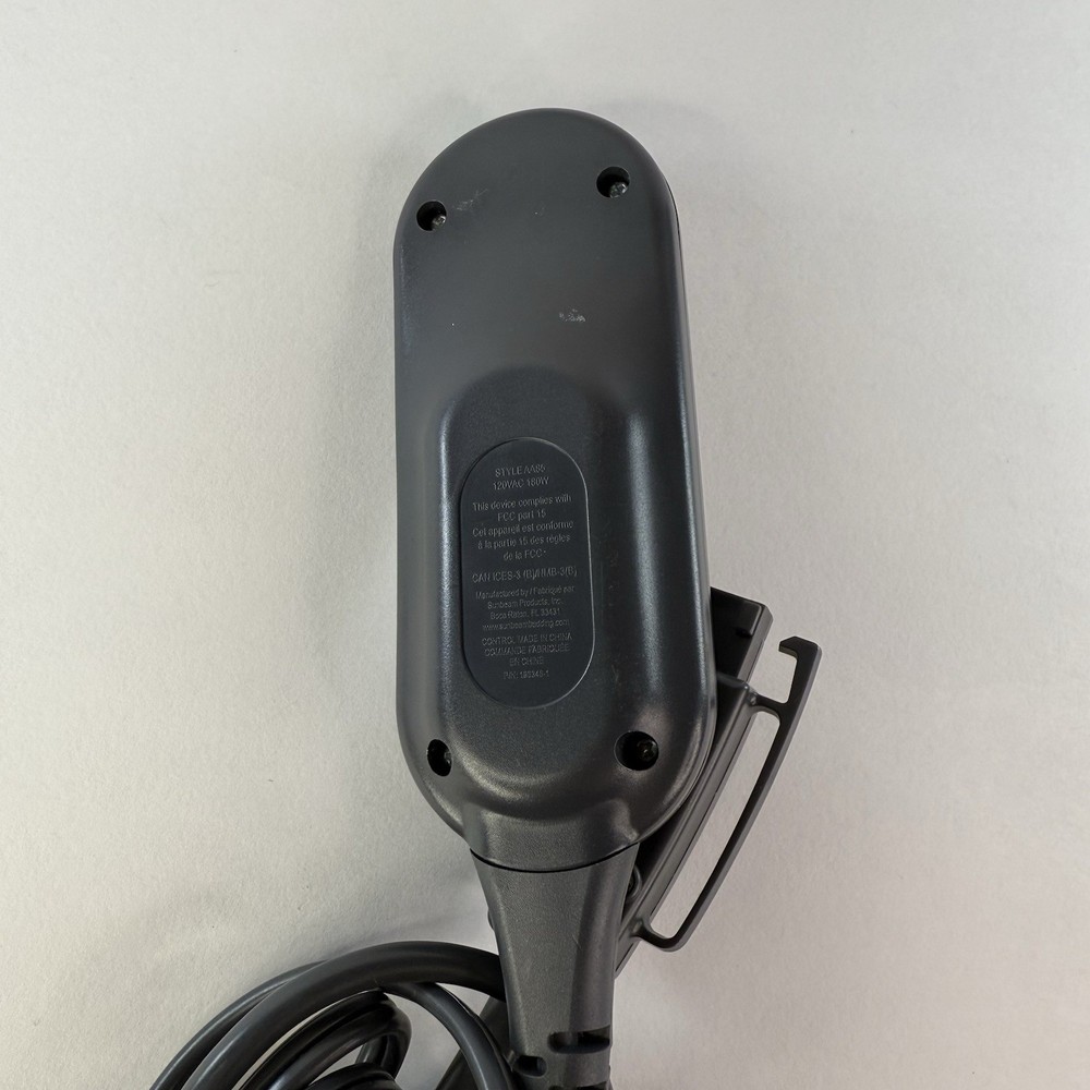 Sunbeam Style AA85 Electric Heating Blanket Controller 3-Prong Tested
