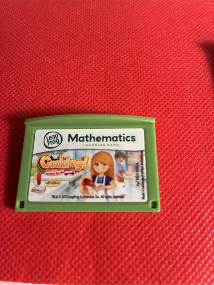 LeapFrog Leappad Learning Game 2 Mathematics Cooking!, Science Octonauts.