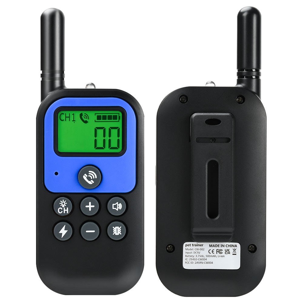 4900 FT Remote Dog Shock Training Collar Rechargeable Waterproof LCD Pet Trainer