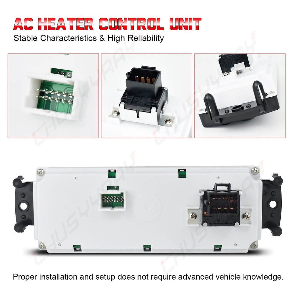 Climate Control Module A/C Control For 2001-2002 Chevrolet Silverado 1500 HD