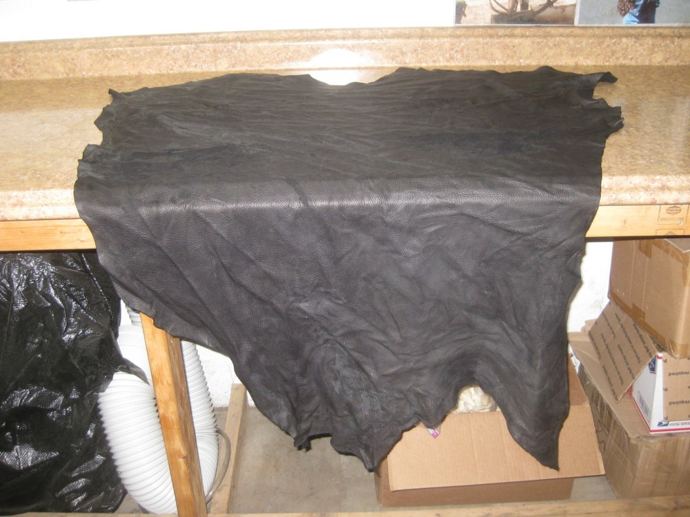 Black Top Grain Deer Leather # 0006875 Row 43