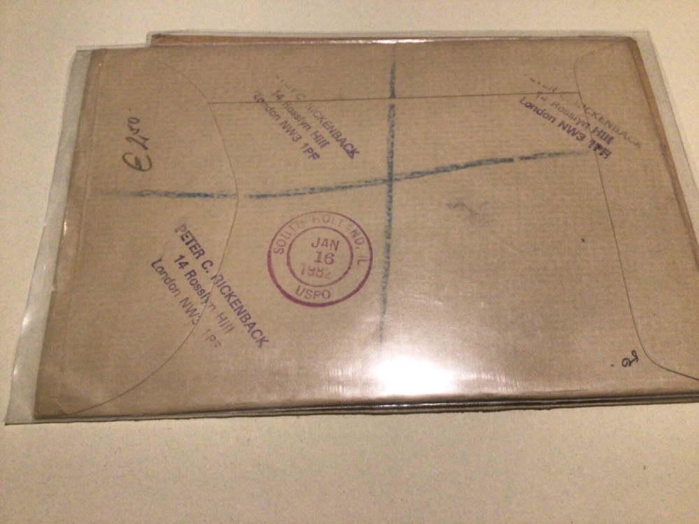 London registered claim check 2 covers A9551