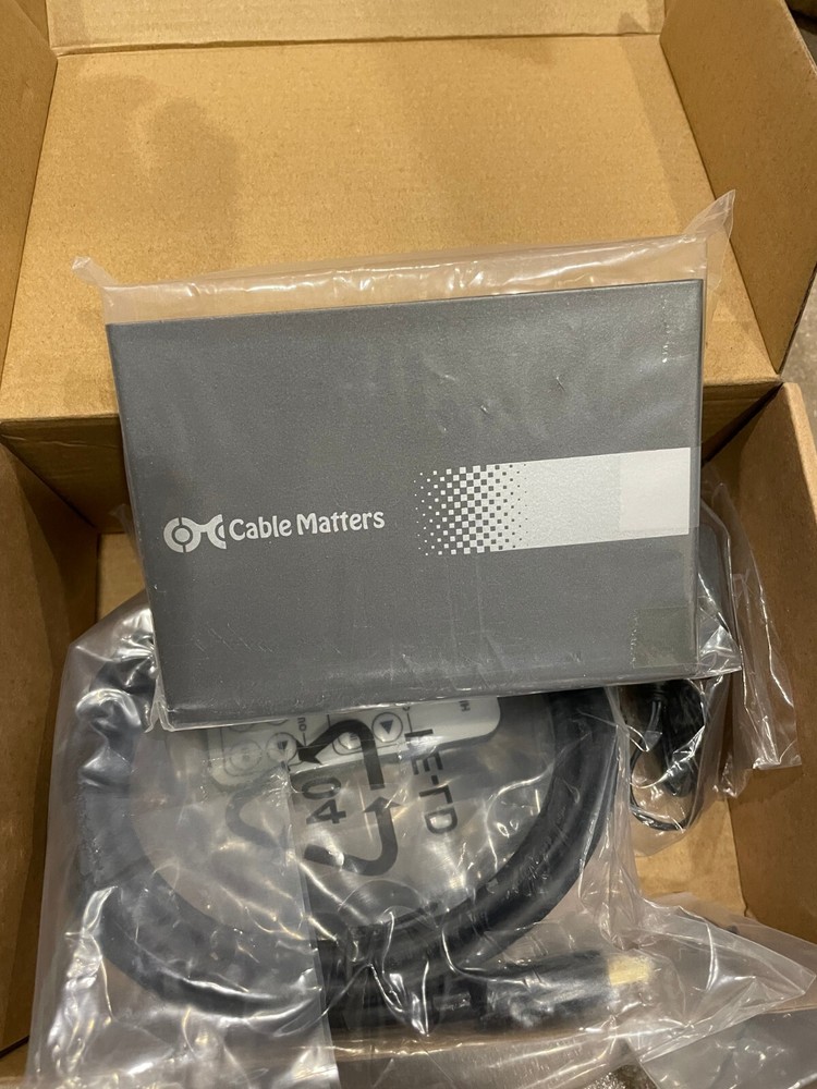 cable matters 4x2 18gbps audio/video matrix switch model 103087