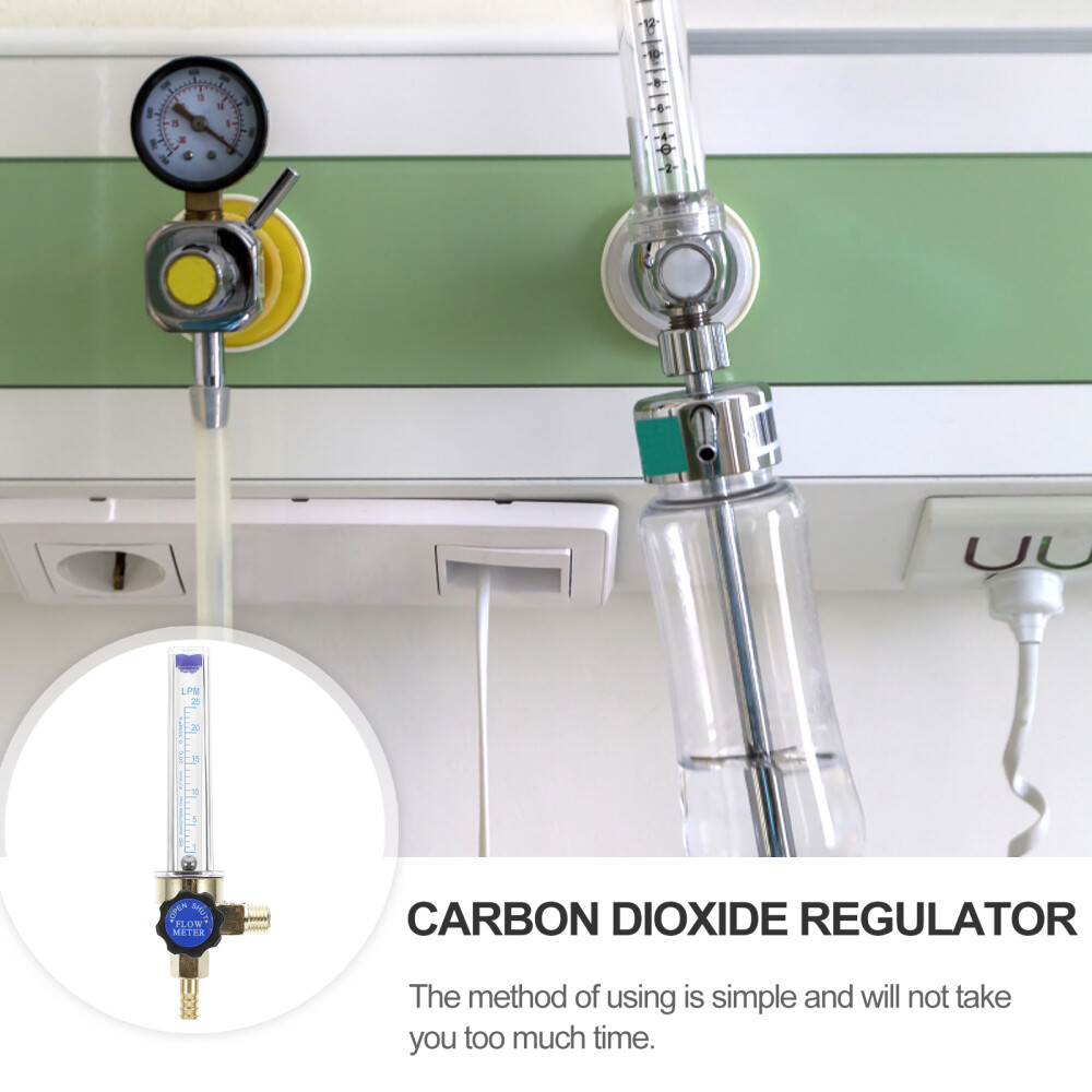 Cfm Argon Gas Flowmeter Regulator Gauge Pressure Electronics Industry