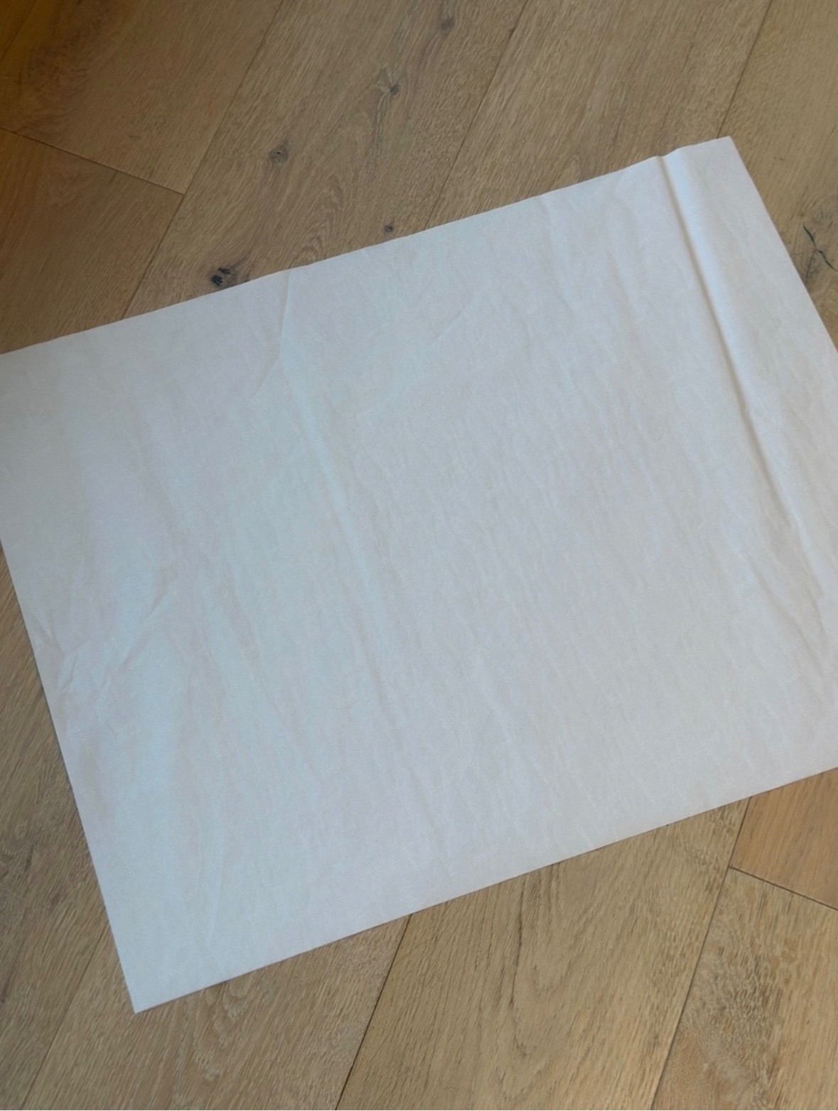 10 New Chanel Large Tissue Paper Sheets White for Gift Wrapping 50 x 65cm