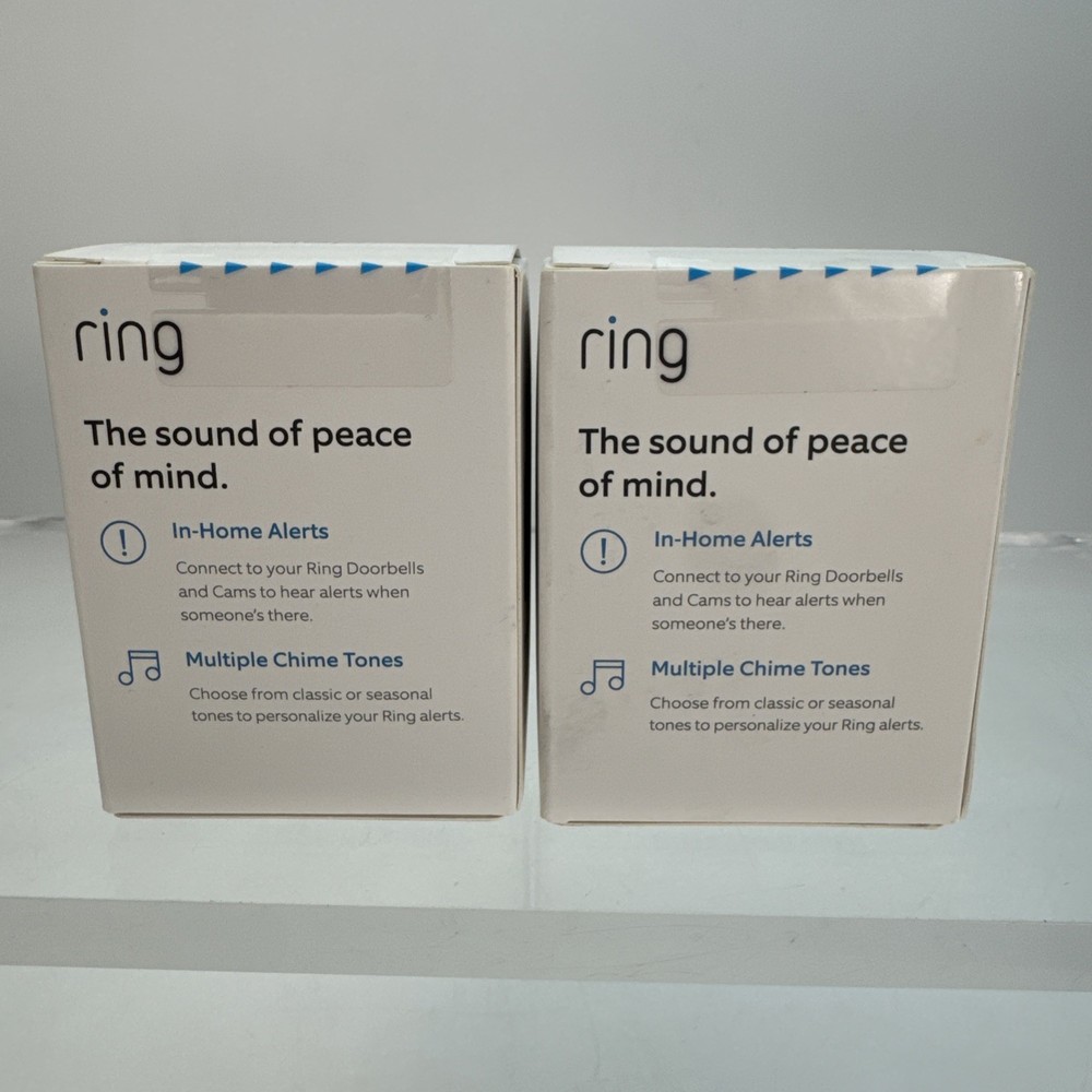 2 Ring Chime 2nd Generation Plug In Chime for Ring Devices Sealed