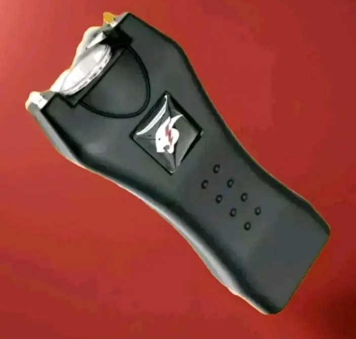 RECHARGEABLE STUN GUN W/ FLAHLIGHT & PEPPER SPRAY COMBO