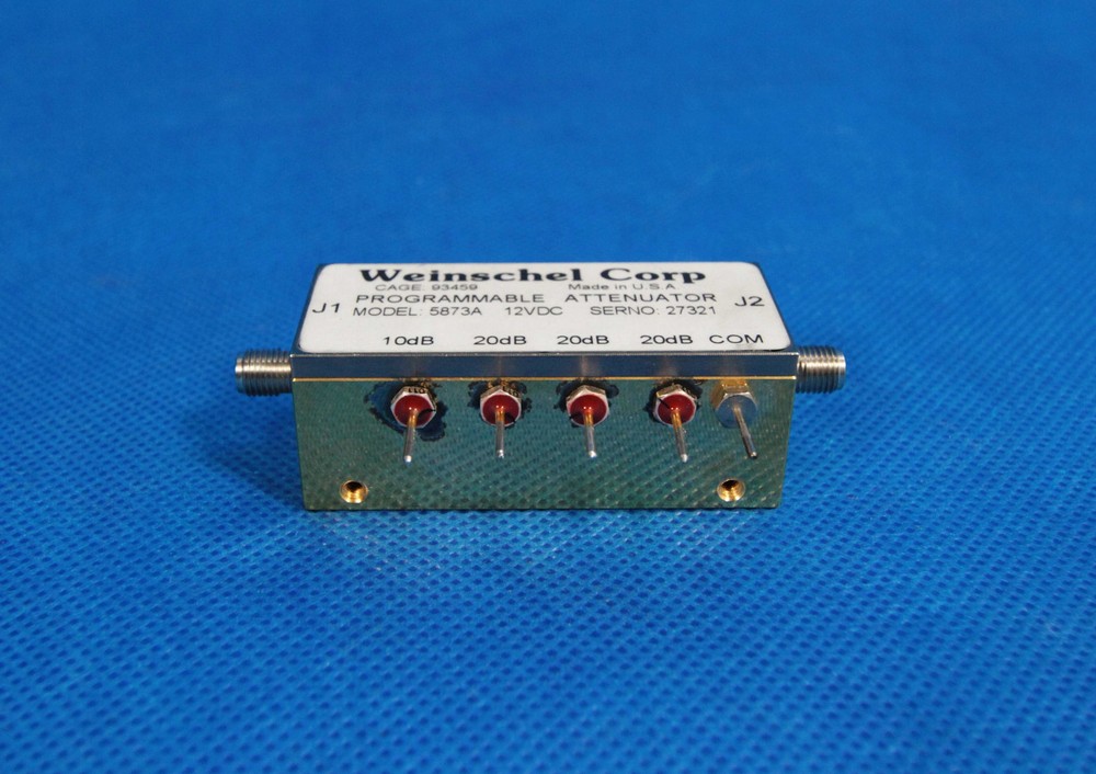 Weinschel 5873A Programmable Attenuator 12VDC