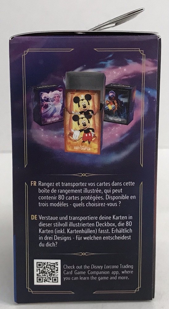 Disney Lorcana First Chapter Elsa, Mickey Mouse, Captain Hook Deck Box Set NEW