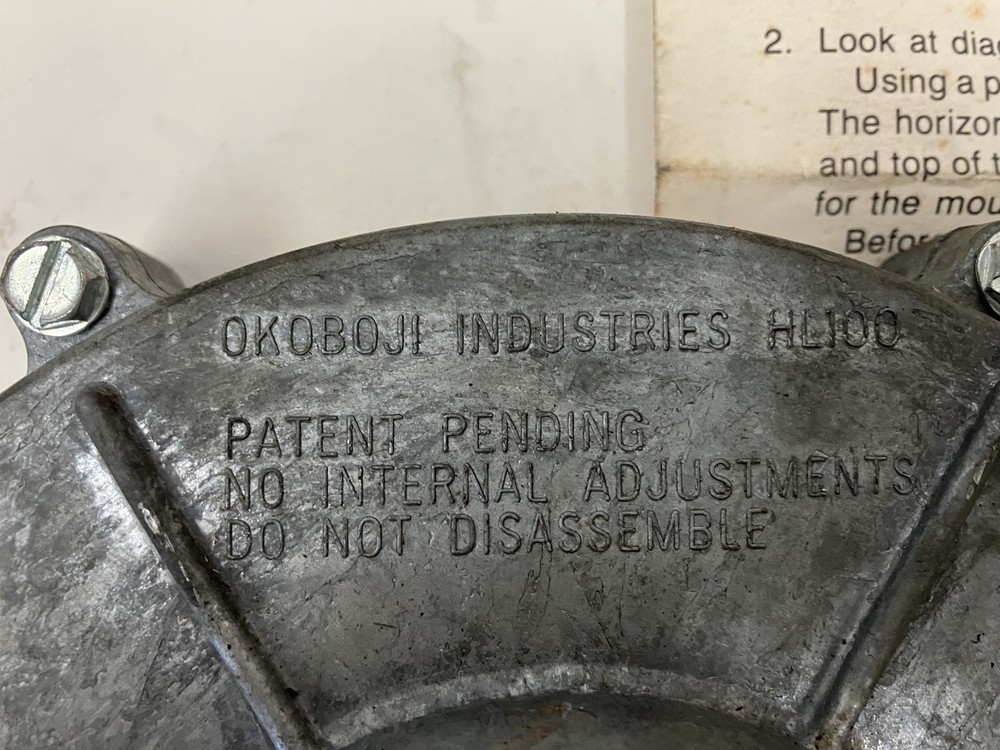 OKOBOJI TRU-TRAC STEERING HELM -NOS