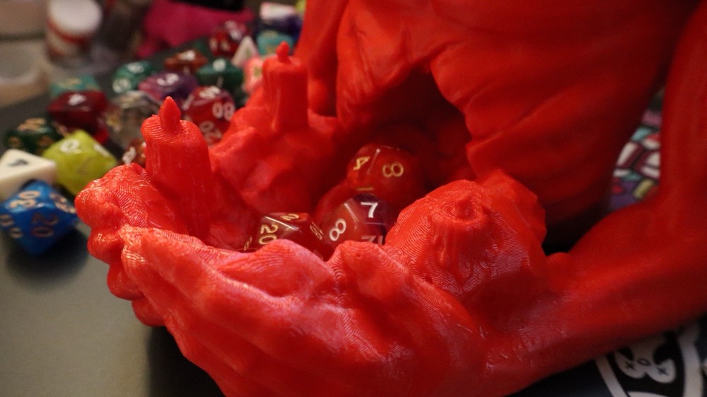 Imp's Hunger Dice Tower - D&D Pathfinder Cthulhu RPG - Gothic Devil Demon DND