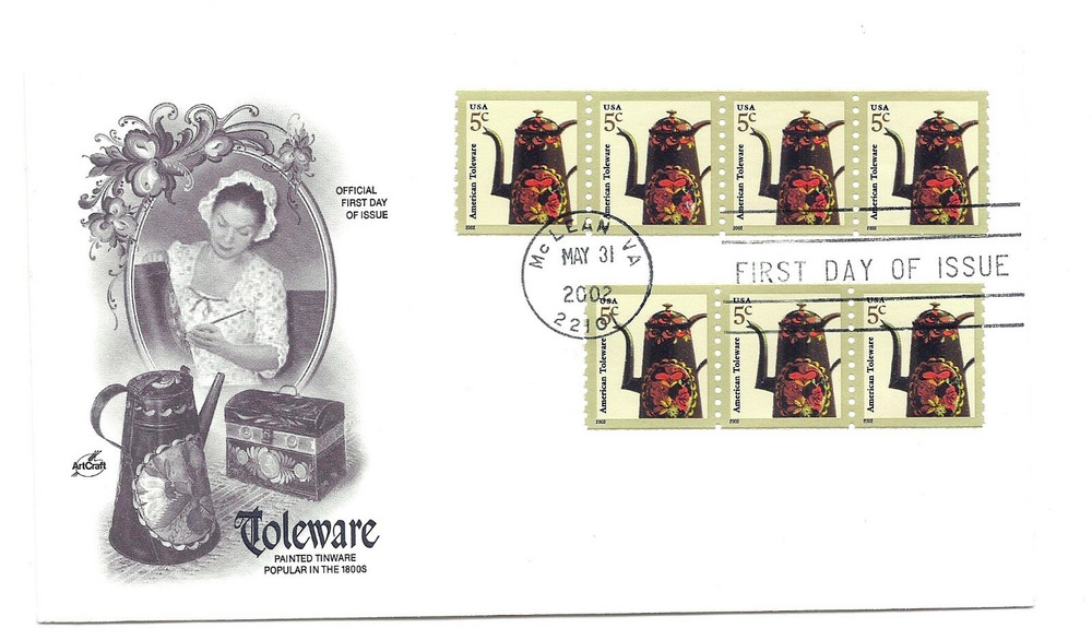 3612 5c Toleware Coil  ArtCraft FDC
