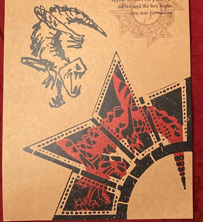 Hellraiser Puzzle Box "The Engineer" Schematics - Lithograph Print