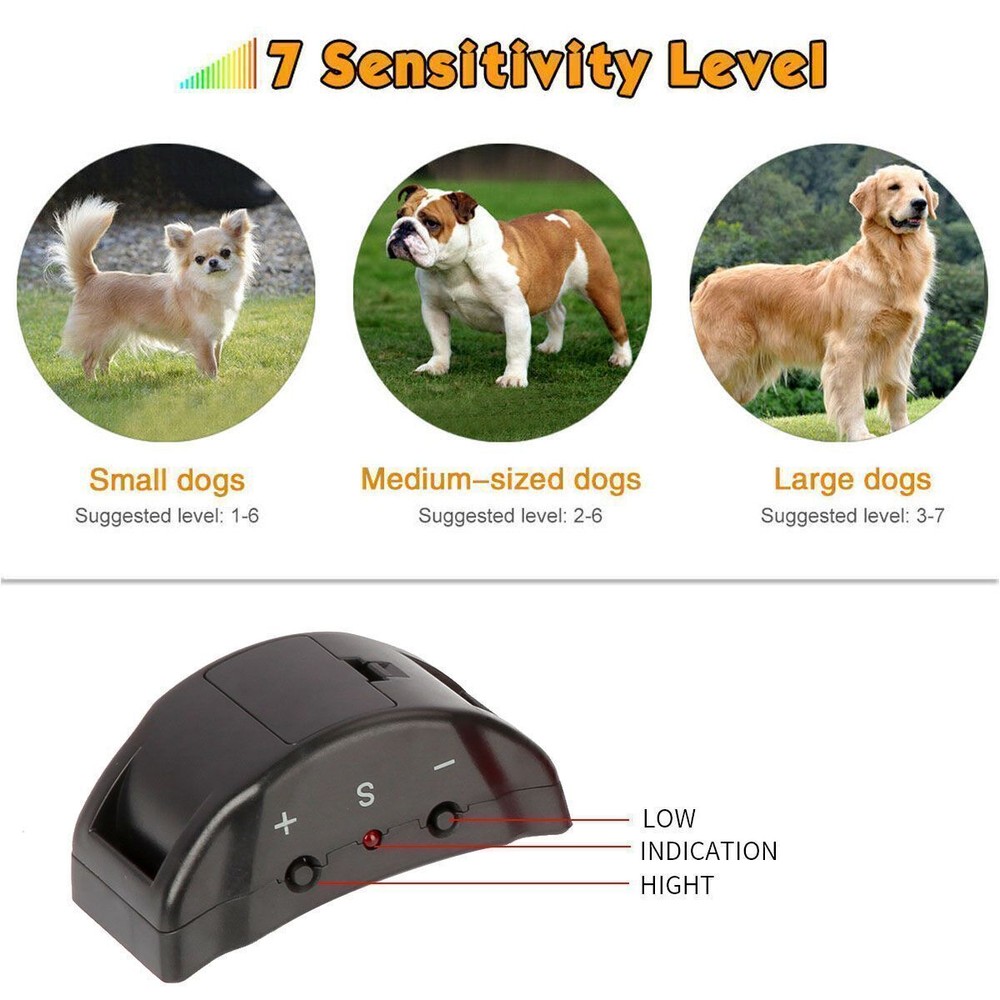 For Small Medium Large Dog Automatic Shock Control Collar No Barking Anti Bark