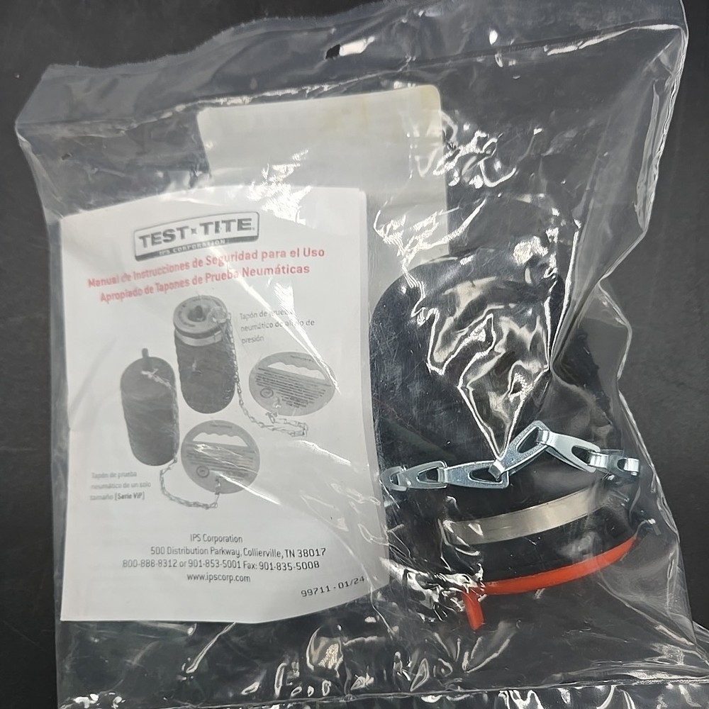 Test-Tite 83587 Pressure Relief Pneumatic Test Plug 3"
