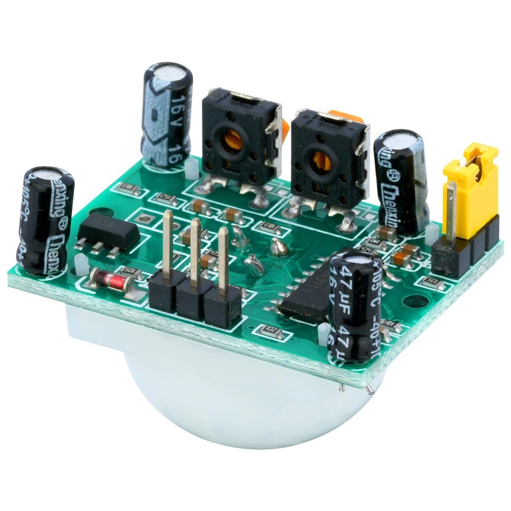 3 Pcs HC-SR501 PIR Motion Sensor Miniature Human Infrared Sensing Module Comp...
