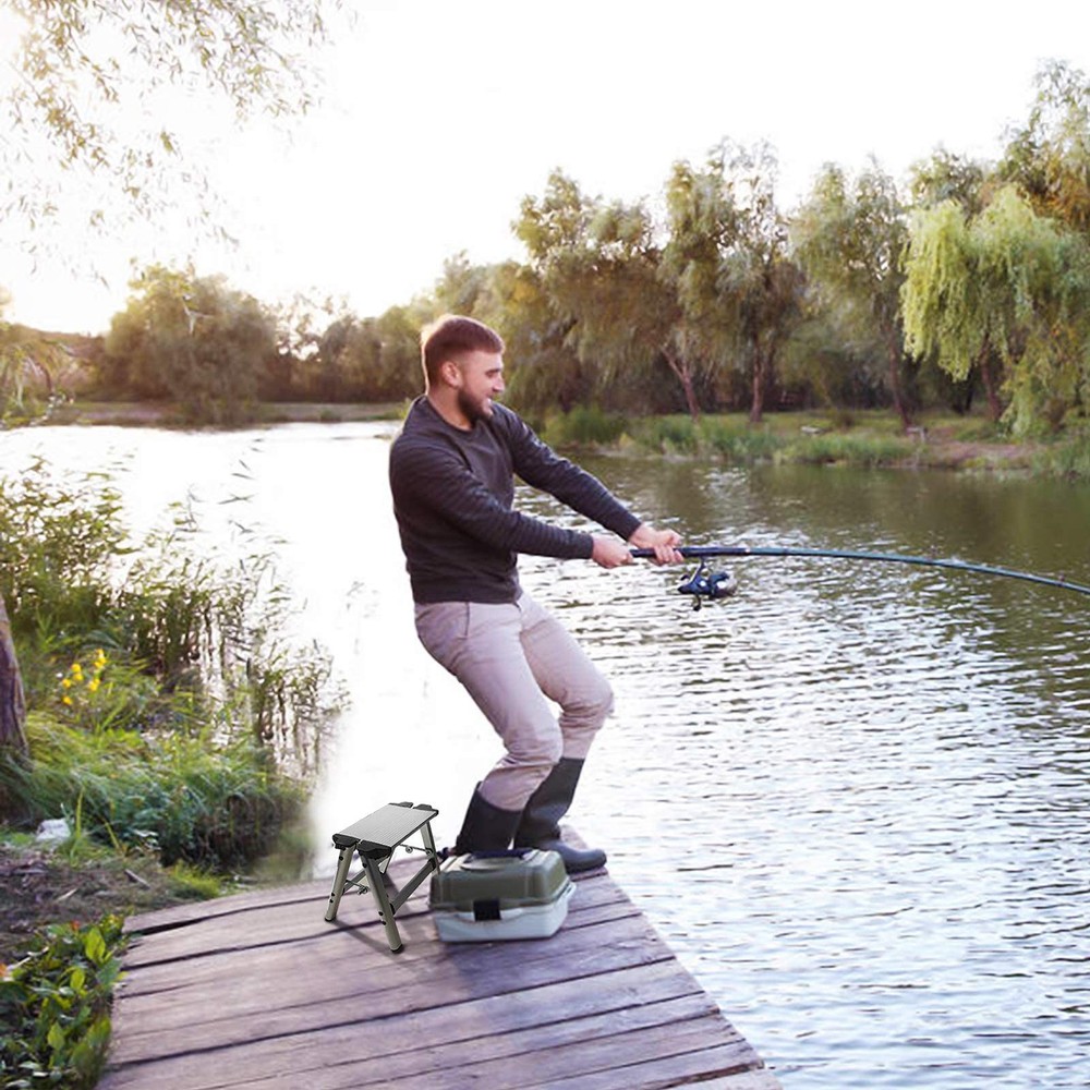 Folding Step Stool Small Foldable Step Stool One Step Ladder With 330 Lb Large L